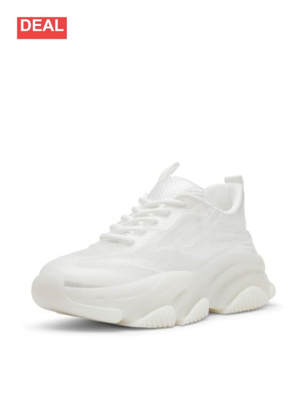 Platform Lace-Up Sneaker PU Textile 2.5 Inch Heel Casual Athletic Shoe